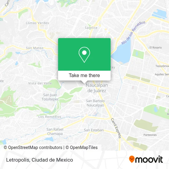 Letropolis map