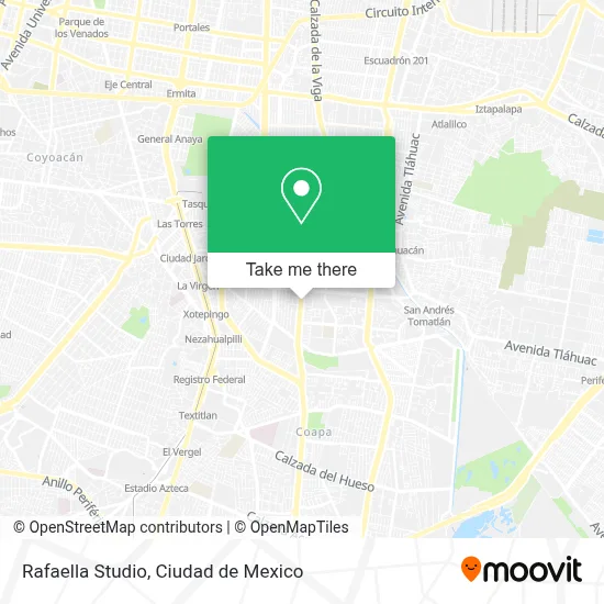 Rafaella Studio map