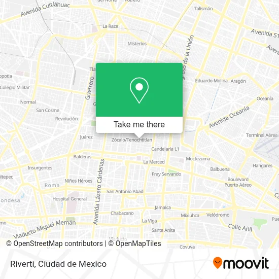 Riverti map