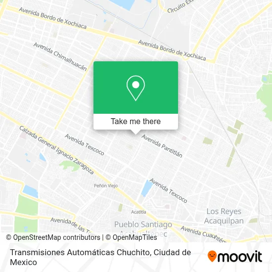Transmisiones Automáticas Chuchito map
