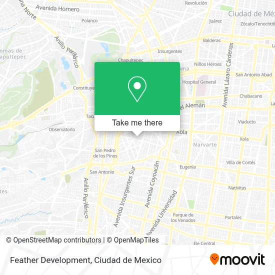 Feather Development map