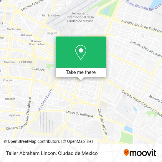 Taller Abraham Lincon map