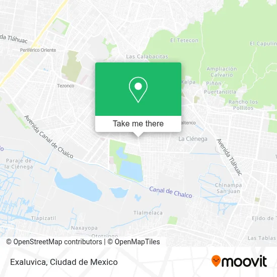 Exaluvica map