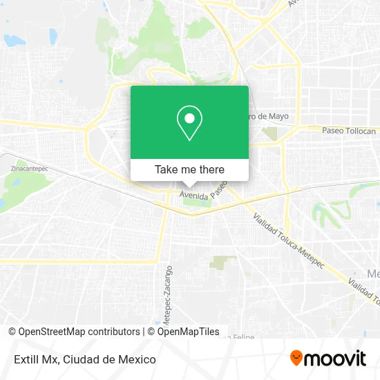 Extill Mx map