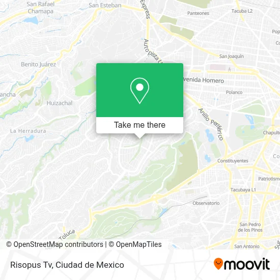 Risopus Tv map