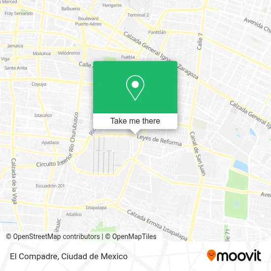 El Compadre map