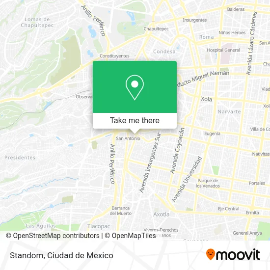 Standom map