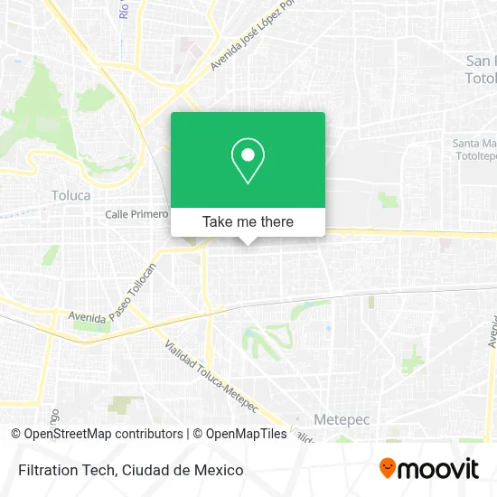Filtration Tech map
