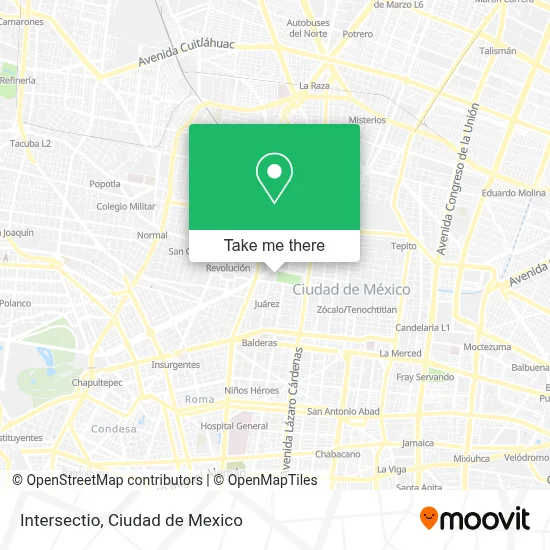Intersectio map