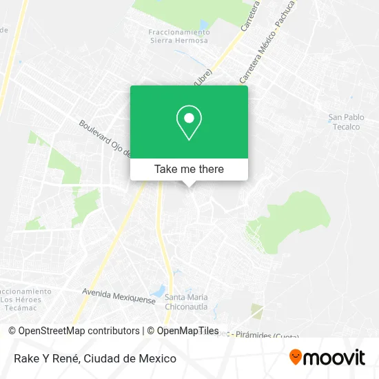 Rake Y René map