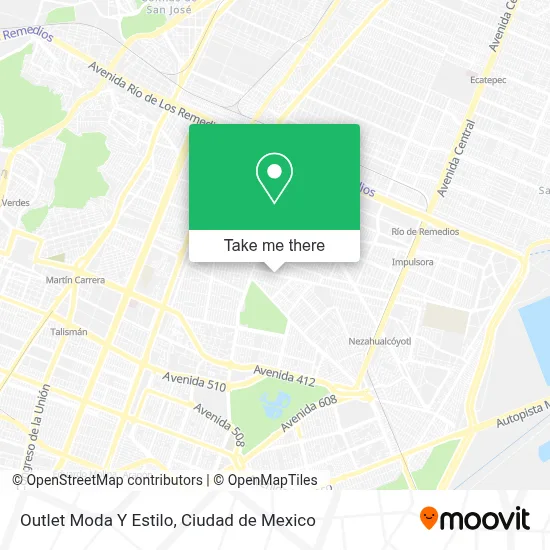 Outlet Moda Y Estilo map