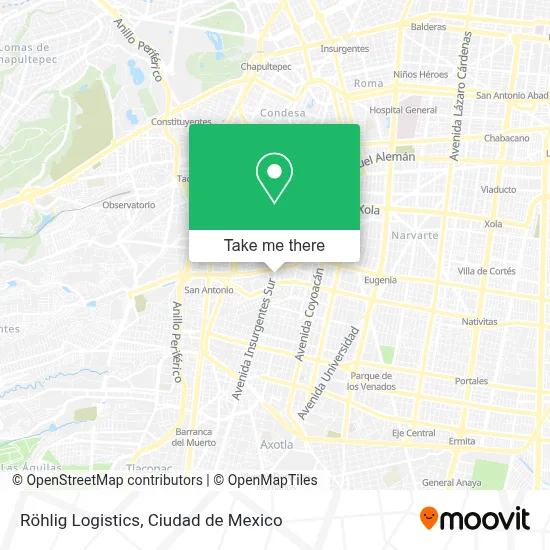Röhlig Logistics map
