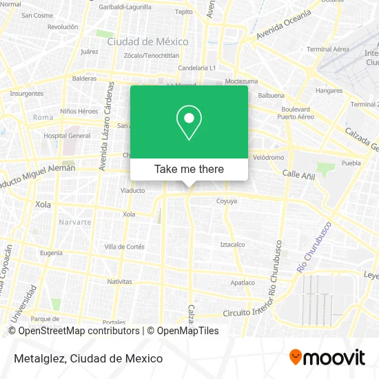 Metalglez map