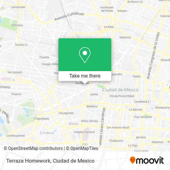 Terraza Homework map