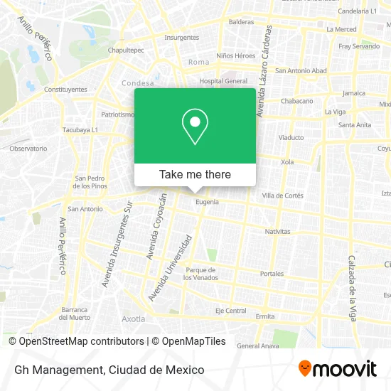 Gh Management map