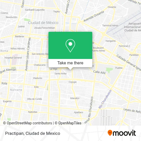 Practipan map
