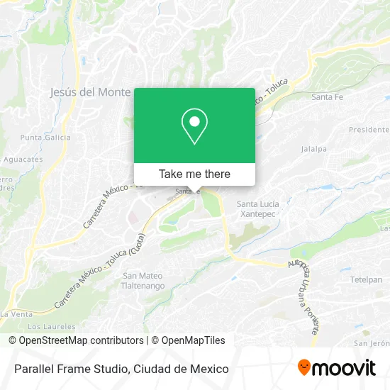 Parallel Frame Studio map