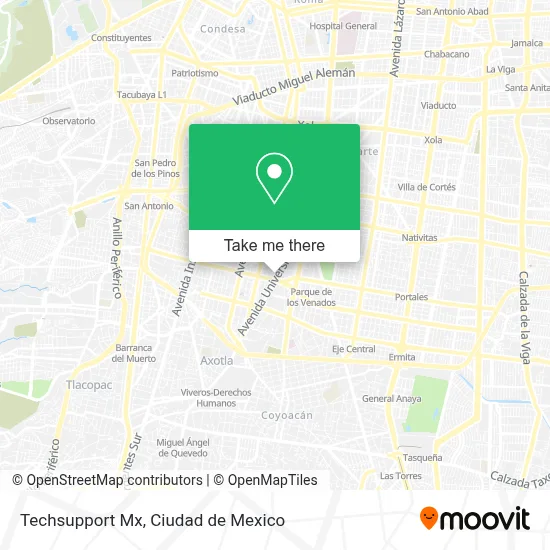 Techsupport Mx map