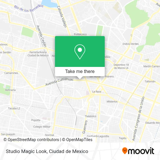 Studio Magic Look map