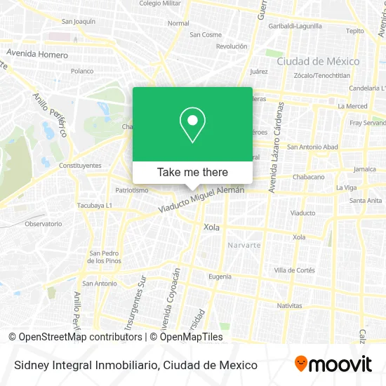 Sidney Integral Inmobiliario map