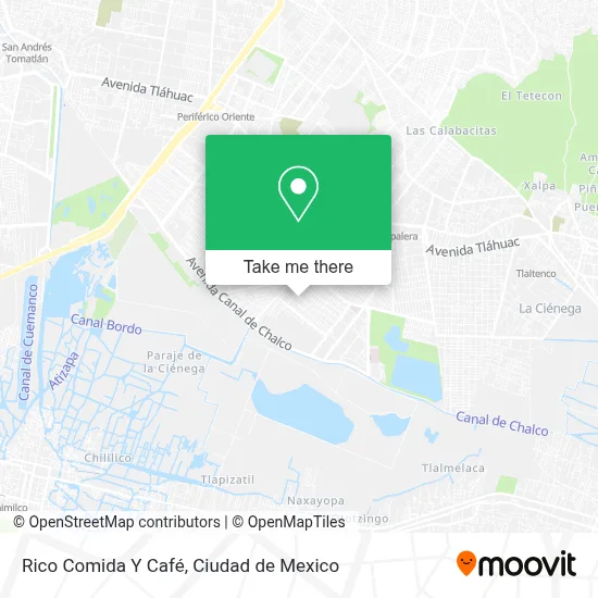 Rico Comida Y Café map