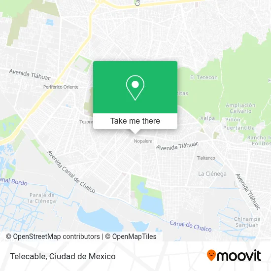 Telecable map