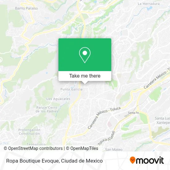 Ropa Boutique Evoque map