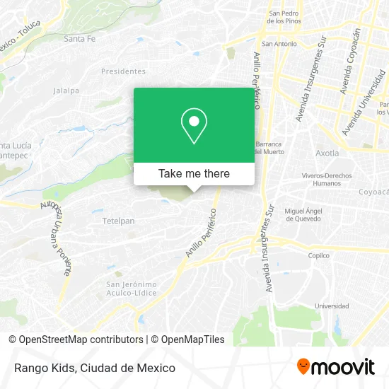 Rango Kids map