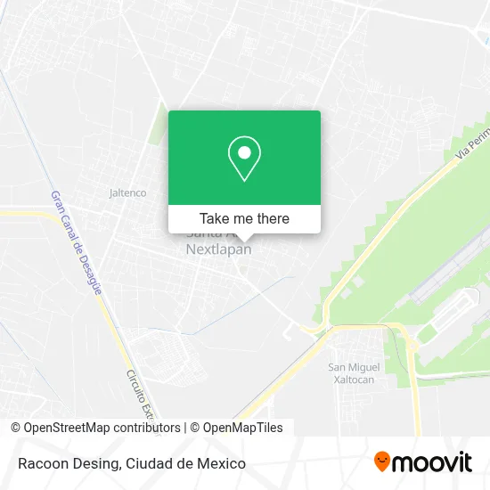Racoon Desing map