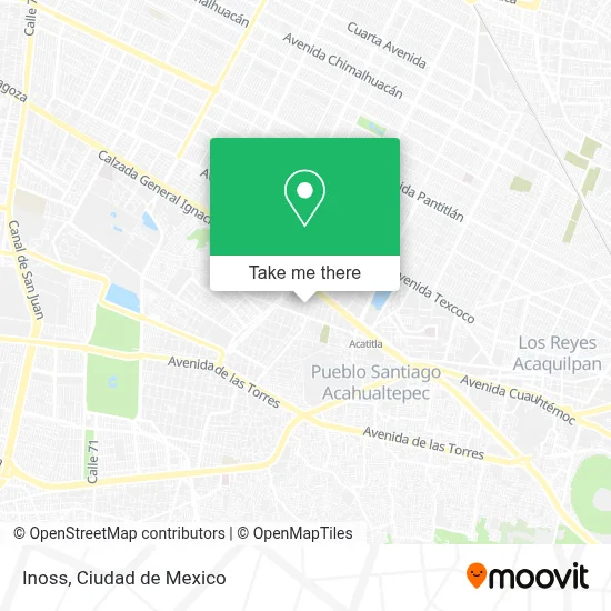 Inoss map