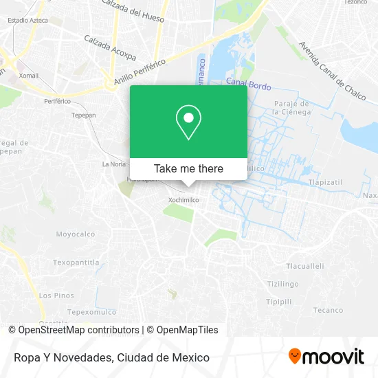 Ropa Y Novedades map