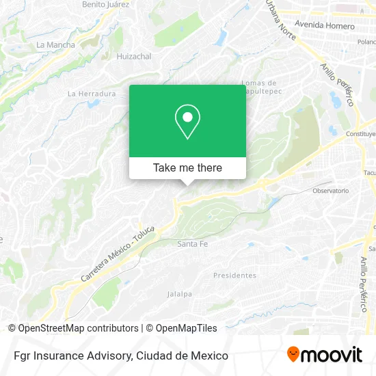 Fgr Insurance Advisory map