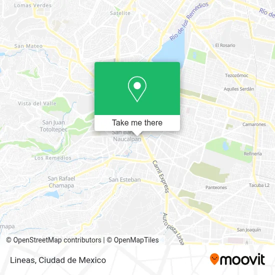 Lineas map