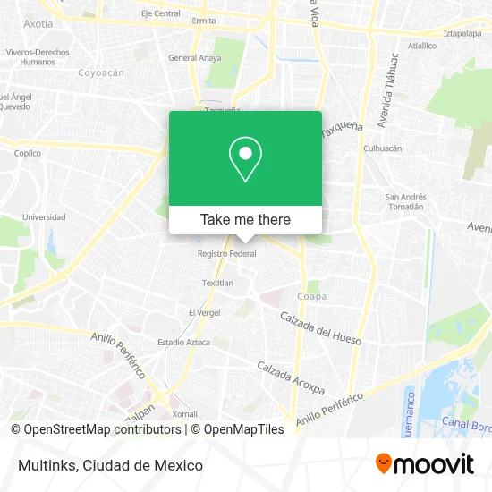 Multinks map