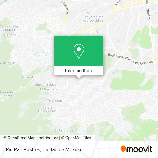 Pin Pan Postres map