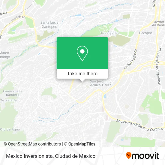 Mexico Inversionista map