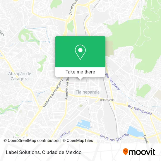 Label Solutions map