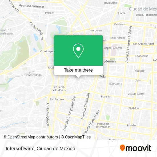 Intersoftware map