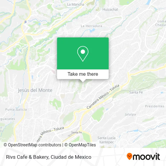 Rivs Cafe & Bakery map