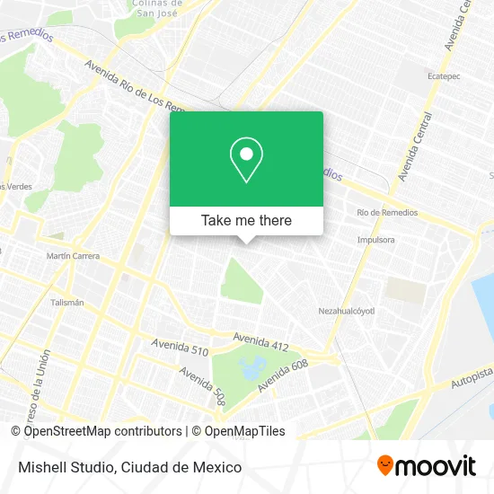 Mishell Studio map