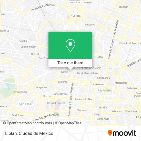 Liblan map