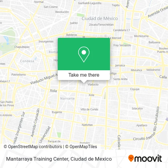 Mantarraya Training Center map