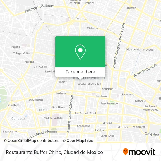 Restaurante Buffer Chino map