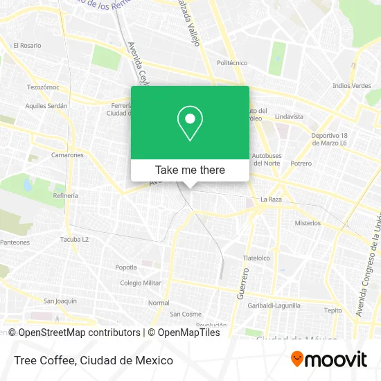 Tree Coffee map