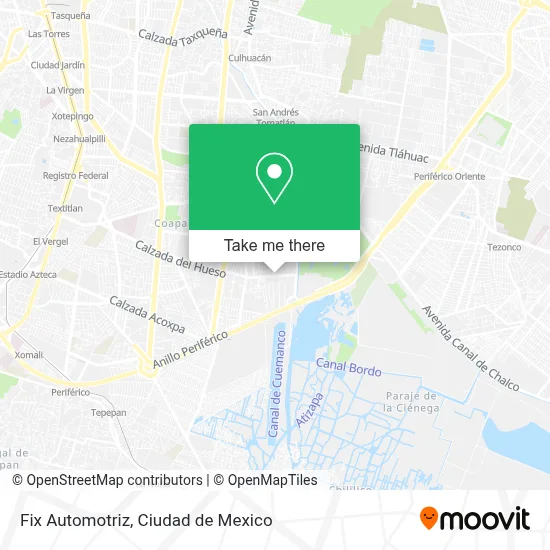 Fix Automotriz map