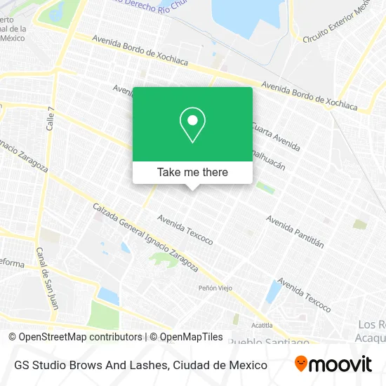 GS Studio Brows And Lashes map