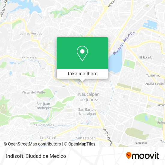 Indisoft map
