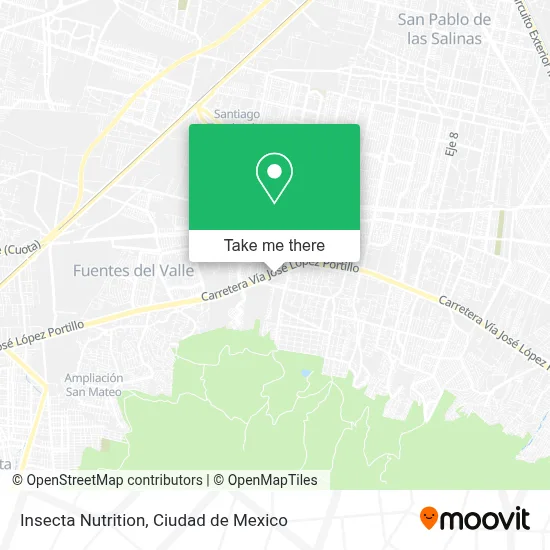 Insecta Nutrition map