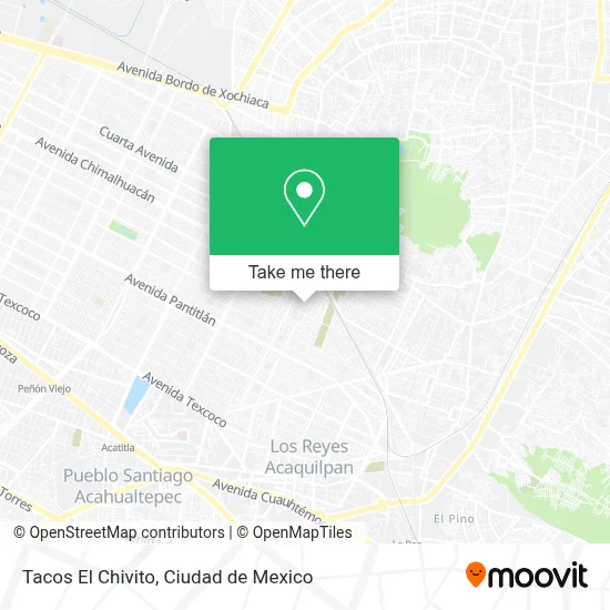 Tacos El Chivito map