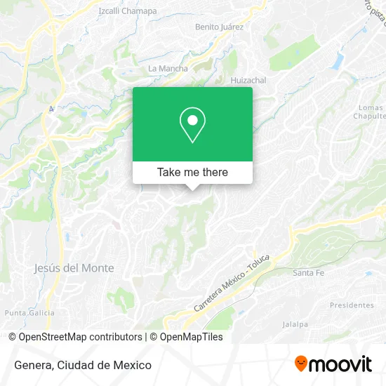 Genera map